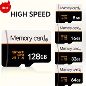 Resim 8GB/16GB/32GB/64GB/128GB Kapasitelerde Mevcuttur, Mobil Telefonlar, Dizüstü Bilgisayarlar ve Veri, Fotoğraflar ve Müzik İçin Bellek Kartı Depolama İçin Uygun. 