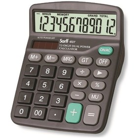 Resim Sarff 837 12 Haneli Hesap Makinesi 