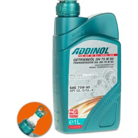 Resim Addinol Transmission Oil Gh 75W90 - Tam Sentetik Şanzıman Yağı 1 Litre 