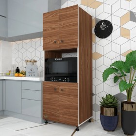 Resim Kenzlife fırın dolabı cahide cvz 180*65*50 mutfak XLARGE ayaklı banyo kiler ofis 