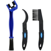 Resim Bisiklet Zinciri Temizleme Fırçası Seti Motosiklet Bisiklet Zinciri Dişlileri Bakım Temizleme Fırçası Temizleyici Alet Seti Siyah 