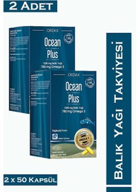 Resim Ocean Plus Balık Yağı Omega3 1200 Mg 50 Softjel Kapsül 2 Adet 