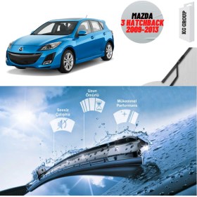Resim KG Group Mazda 3 Hatchback 2011 Silecek Takımı Sağ ve Sol 