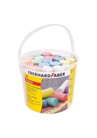 Resim Eberhard Faber Sokak İşaretleme Tebeşiri 6 Renk 20 Adet Kova 