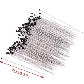 Resim Mingjin Shop 1 Nsect Ecimen Iğne Paslanmaz Çelik Plastik Kutulu Okul Laboratuvarı Entomoloji Vücut Diseksiyon Böcek Iğnesi Için (Yurt Dışından) 