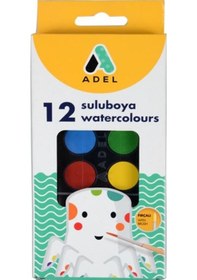 Resim Adel 4'lü Boya Seti Resim Defteri Hediye (Kuru - Sulu - Pastel - 