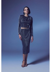 Resim Sateen Parlak Kalem Etek - Antrasit-135649 Antrasit 