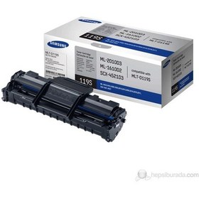 Resim Samsung Mlt-D119S 2000 Sayfa Kapasiteli Siyah Toner 