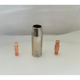 Resim GERMANY Gazsız Gazaltı Kaynak Makinesi Meme ve Nozzle 0.8mm ve 1.0mm 