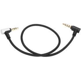 Resim Tenfowee Rode Sc7, Videomicro, Wireless Go Pro+ Mikrofonları İçin 3.5mm Altın Kaplama Trs-trrs Bağlantı Kablosu 35cm Bakır Tel 