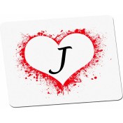 Resim Panorama Ajans J Harfi Kalp Mouse Pad 