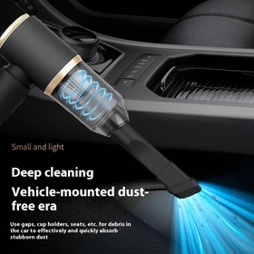 Resim Kablosuz el tipi vakum temizleyici, ev arazi kazanımı temizliği için küçük ultra büyük emişli pencere dikiş masası temizleme, üfleme, pompalama, emme, şarj ultra güçlü dört bir arada kombinasyonu ile her zaman kolayca temizlik yapabilirsiniz 
