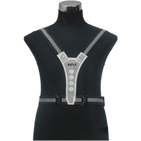 Resim Didadodo Elastik Led Yansıtıcı Yelek, Yüksek Görünürlük Işıklı Koşu Yeleği Koşucular & Bisikletçiler İçin, Yürüyüşçüler İçin Uygun Diğer 