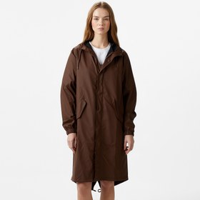 Resim Rains Fishtail Parka W3 Kadın Kahverengi Yağmurluk 