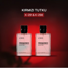 Resim Loris Kırmızı Tutku | K-291 & K-298 Kadın Parfüm Seti 