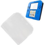 Resim Xindoker Nintendo 2ds İçin Şeffaf Kırmızı Kasa - Dayanıklı Pc Malzeme İle Tam Koruma, Tuş Kullanimını Etkilemez 