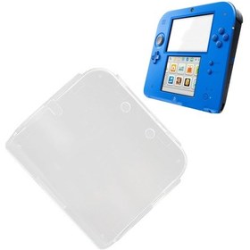 Resim Xindoker Nintendo 2ds İçin Şeffaf Kırmızı Kasa - Dayanıklı Pc Malzeme İle Tam Koruma, Tuş Kullanimını Etkilemez 