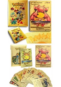 Resim Pokemon Oyun Kartı Tcg Gold Booster Pack - 2 Paket 20 Kart 