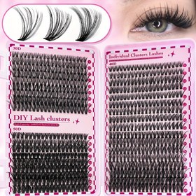 Resim 700 adet/800 adet Bireysel Kirpik Kütleleri, 30D/40D/50D/60D/80D DIY Kirpik Uzatmaları - Doğal Tarz, Kıvır ve Uzunluk Değişimleri Ev Uygulaması İçin, Başlangıç Seviyesinde Makyaj Aksesuarı, Kirpik Uzatmaları|Doğal Tarz Kirpikler|Kolay Uygulama Kirpikleri 