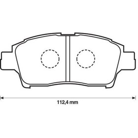 Resim MGA 55286 Fren Balatası Ön Yaris 99-05 1.0 16V 1.3 