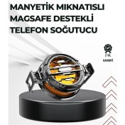Resim Telefon Soğutucu | LED Işık Efektli | Power Aparatlı | Sessiz ve Taşınabilir Model 
