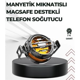 Resim Telefon Soğutucu | LED Işık Efektli | Power Aparatlı | Sessiz ve Taşınabilir Model 