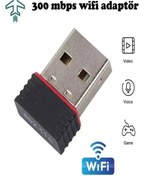 Resim ROXİVA Mini Wifi Usb Adaptör 2.4ghz 300mbps 