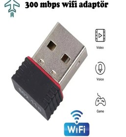 Resim ROXİVA Mini Wifi Usb Adaptör 2.4ghz 300mbps 