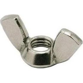 Resim Ebru Çelik Kelebek Somun M8 - 100 Adet 