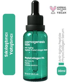 Resim Cosmogenesis labs anti-aging peptide phytocollagen serum 30 ml 