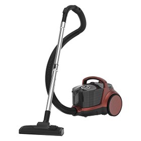 Resim Hyundai HC210M 2'li Aksesuar Kırmızı Toz Torbasız Süpürge 