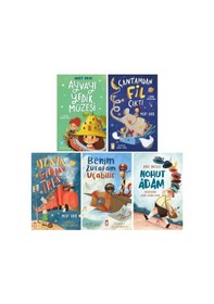 Resim Timaş Nohut Adam - Uzaya Giden Tren - Benim Zürafam Uçabilir - Çantamdan Fil Çıktı - Ayvayı Yedik Müzesi 