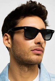Resim Takı Dükkanı Wayfarer Siyah Polarize Unisex Güneş Gözlüğü Ln008 
