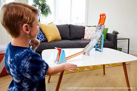 Resim Hot Wheels Şampiyonluk Parkuru Oyuncak Yarış Seti GBF81-GBF83 