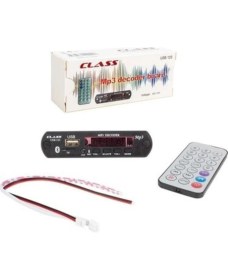 Resim Derwell Bluetooth Class TF-123 Bluetooth Oto Teyp Çevirici Dc 12 Volt Bt-Speaker USB Sd Çevirici Aux Girişl 