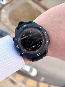 Resim Reebok Silikon Kordon 50 Mt Suya Dayanıklı Dijital Seri Büyük Kasa Spor Erkek Kol Saati Rv.pbıg-bg02 