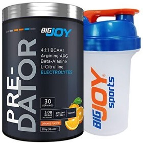 Resim Bigjoy Preworkout Predator Portakal Aroma 510G Pre-workout Güç Ve Performans Aminoasit 