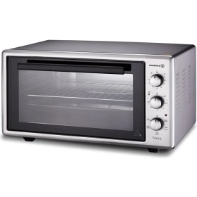 Resim Korkmaz Forna Inox Mini Fırın 45 Litre Geniş Hacimle Kolay Pişirme 1400 W Güç 