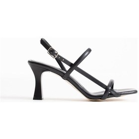 Resim Monya Siyah İnce Topuklu Ayakkabı Siyah 