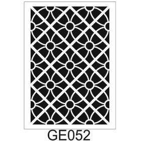 Resim Geometrik Desenler Stencil Şablon 25X35 Ge-052 