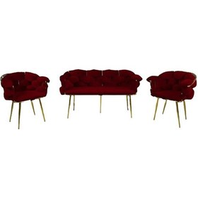 Resim Balon Çay Seti 2 1 1 - Bordo Bordo 