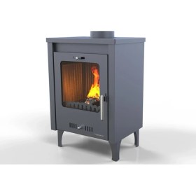 Resim Hoşseven Lüx Camlı Olympus Döküm Soba Isıtma Alanı 129 M² Kalori Gücü 7.5 Kw Ağırlık 52 Kg 