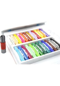 Resim 18’li Pastel Boya Seti – Okul ve Sanat Çalışmaları Için Ideal 