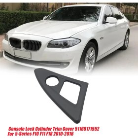 Resim Serfhyff Araba Konsolu Kilit Silindiri Trim Kapağı+Düğme 51169171552 A (Yurt Dışından) 