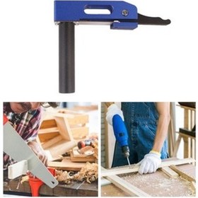 Resim Lijinxu Hızlı Tutma Tezgahı Köpek Kelepçesi Yönlendirme Mavi 