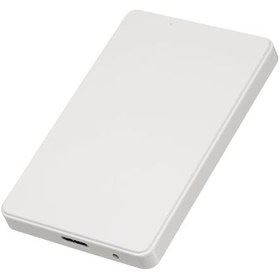 Resim 2.5 İnç Sata Hdd/ssd Dış Disk Kutusu - Usb 3.0 Arayüzü, Araçsız Montaj, Abs Kasa Beyaz 
