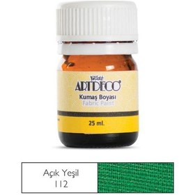 Resim Artdeco Kumaş Boyası 112 Açık Yeşil 
