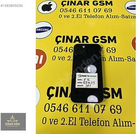 Resim Apple iPhone 14 İkinci El YD | 128 GB | Siyah 