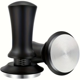 Resim Munden'S 51mm Paslanmaz Çelik Espresso Karıştırıcı ile Kalibrasyon Yaylı - 13.61KG, Ev Baristaları için Dayanıklı Gıda Güvenli Tasarım, Espresso Makineleri için Mükemmel, Espresso Makinesi Aksesuarı | Modern Espresso Karıştırıcı | Dayanıklı Espresso Karıştırıcı 