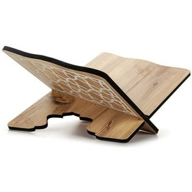 Resim Portatif Ahşap Masa Üstü Rahle Açık Kahve 